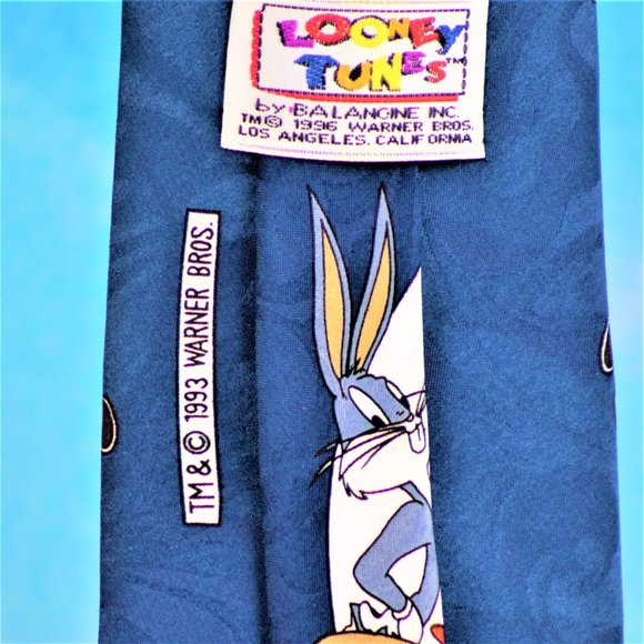 Warner Bros. Vtg 1996, Looney Tunes Necktie - Picture 14 of 16
